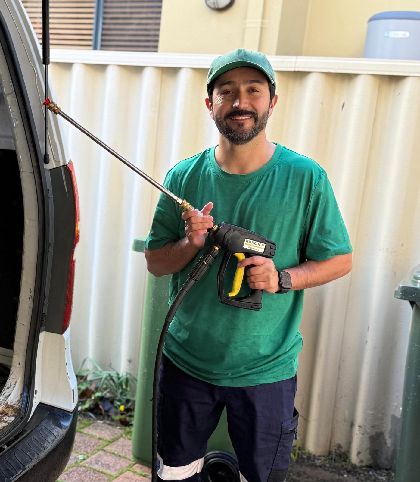 Juan Gomez, founder of The Solver Property Maintenance in Perth